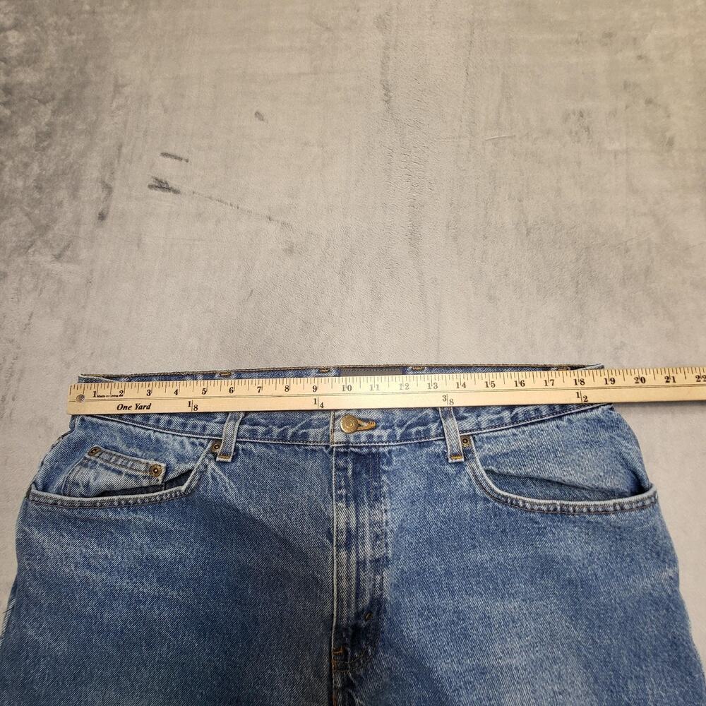 Eddie Bauer Jeans Mens 40x30 Light Wash Blue Classic Fit Straight Denim - Picture 7 of 9
